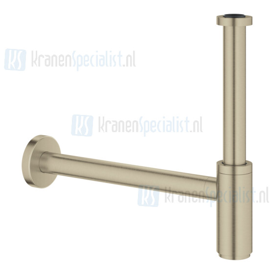 Grohe Sifon Minimalistisch Nickel Geborsteld