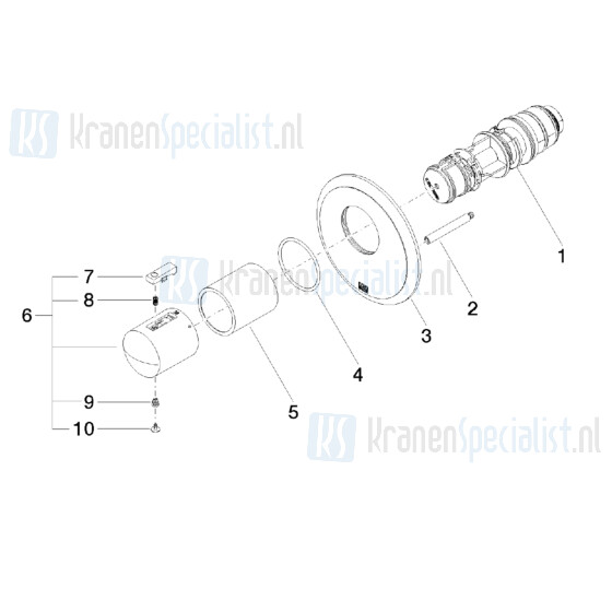 Dornbracht onderdelen xTOOL " Traditionell" 3641697700 / 3641697706