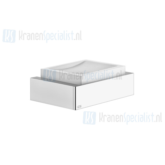 Gessi Rettangolo Accessories Zeephouder wit voor wandmontage. Zwart Metaal Artikelnummer 20801.706