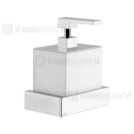 Gessi Rettangolo Accessories Zeepdispenser wit voor wandmontage. Koper Artikelnummer 20813.030