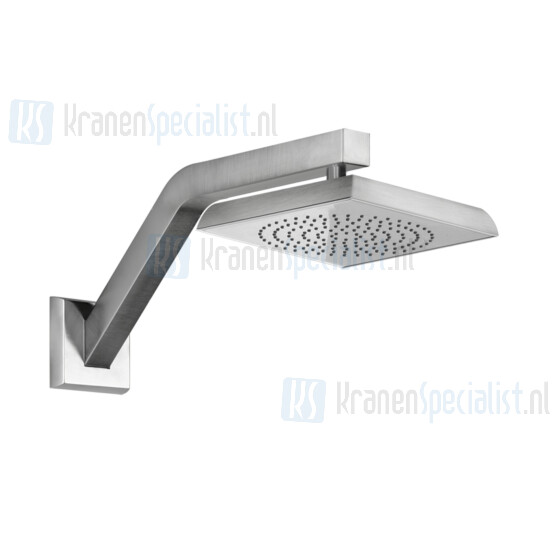 Gessi Mimi Hoofddouche voor wandmontage met douche-arm 1/2 en antikalk. Chroom Artikelnummer 31249.031