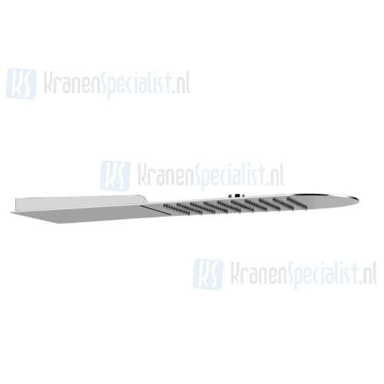 Gessi Tre Millimetri Multifunctioneel douchesysteem voor wandmontage TONDO 200 met REGENVAL/WATERVAL te combineren met een aparte 2-weg mengkraan (ni Mirror Steel Artikelnummer 33053.238