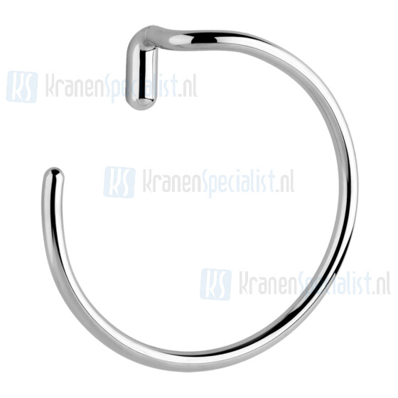 Gessi Goccia Accessorieses Handdoekring voor wandmontage. Zwart Artikelnummer 38109.099