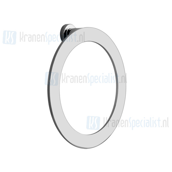 Gessi Emporio Accessories Handdoekring voor wandmontage. Chroom Artikelnummer 38909.031