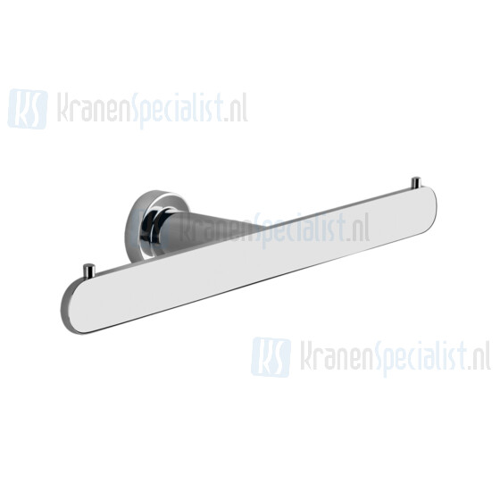 Gessi Emporio Accessories Closetrolhouder dubbel voor wandmontage. Zwart Artikelnummer 38915.299