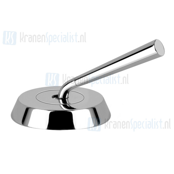 Gessi Cono Eengreeps bediening voor bladmontage. Zwart Metaal Artikelnummer 45010.706