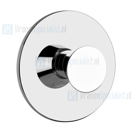 Gessi Cono Afbouwdeel voor eengreeps inbouw bad/douchemengkraan 1/2 aansluitingen 35 mm cartouche. Chroom Artikelnummer 45061.031