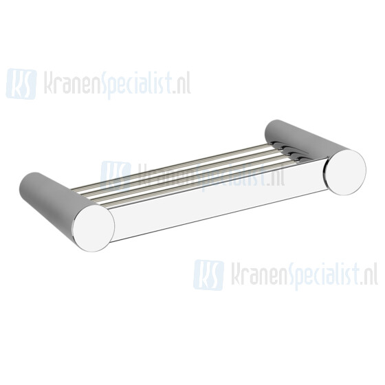 Gessi Cono Accessorieses Planchet 30 cm. Zwart Metaal Geborsteld Artikelnummer 45547.707