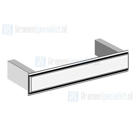 Gessi Eleganza Accessorieses Wandhanddoekhouder 30 cm. Zwart Metaal Artikelnummer 46497.706