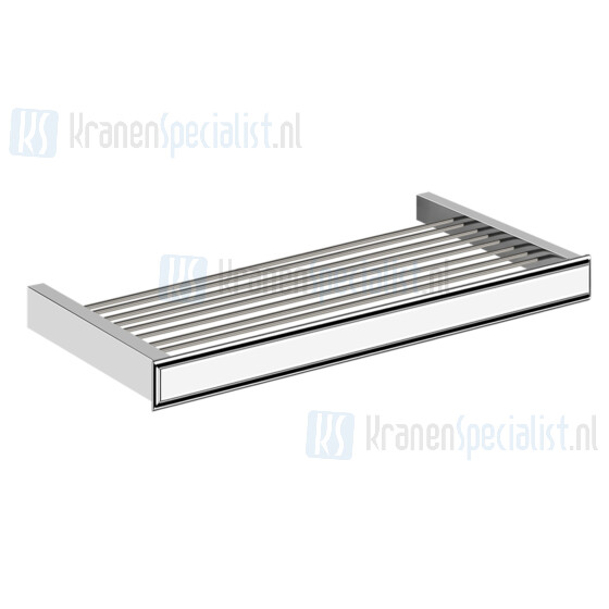 Gessi Eleganza Accessorieses Planchet 60x24 cm. Zwart Metaal Artikelnummer 46550.706