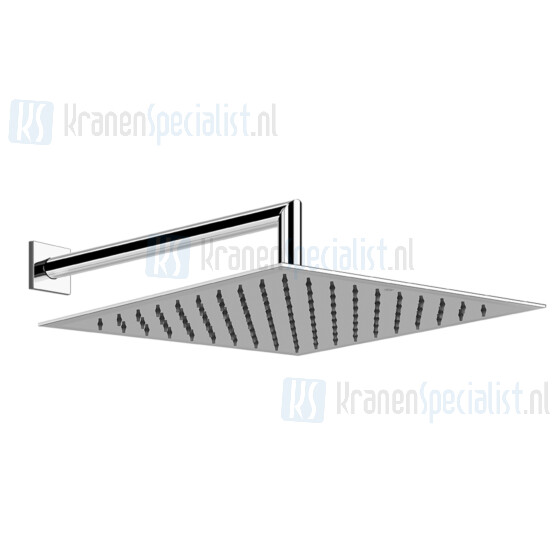 Gessi Emporio Shower Hoofddouche voor wandmontage met douche-arm 1/2 en antikalk