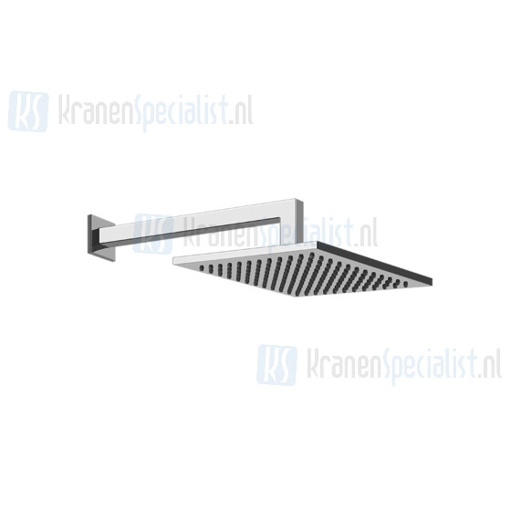 Gessi Emporio Shower Anti-kalk hoofddouche verstelbaar wand gemonteerd met 1/2 verbindingen. Finox Artikelnummer 47376.149