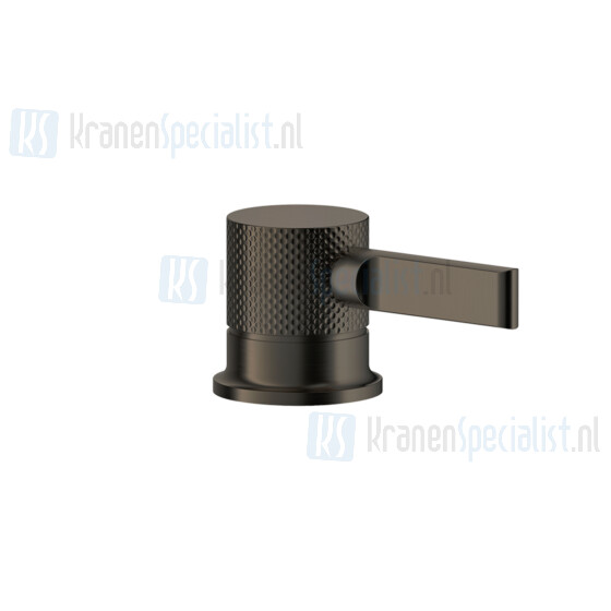 Gessi Inciso Eengreeps bediening voor bladmontage. Zwart Artikelnummer 58200.299