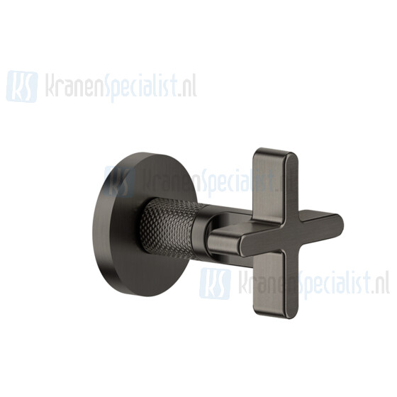 Gessi Inciso Uitwendige delen voor afsluiter voor thermostatische mengkraan met hoge capaciteit 3/4 -aansluitingen. + Handles. Waterstroomcapaciteit tot 3 bar rond tot 40l / min. Goud Artikelnummer 58363.246