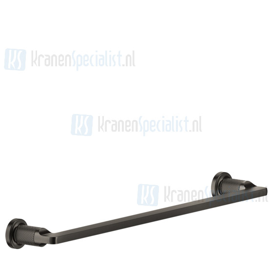 Gessi Inciso Wandhanddoekhouder 45 cm. Zwart Metaal Artikelnummer 58500.706