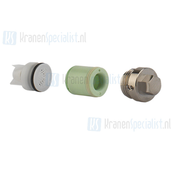 Gessi  Terugslagklep kit (optioneel) UNI en 1717 goedgekeurd te gebruiken bij 44639 en 44673. Chroom Artikelnummer R4012.031