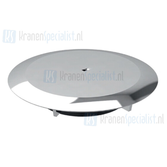 Geberit deksel tbv Uniflex douchebaksifon DN90 (diameter deksel 115mm) chroom