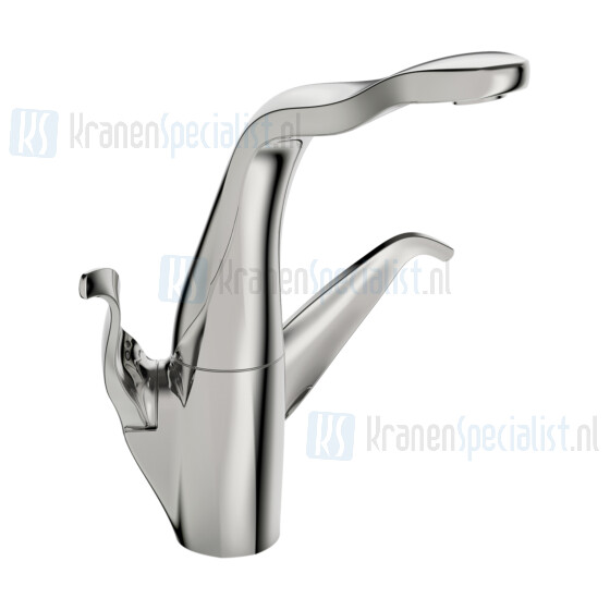 Hansa ALESSI Swan by HANSA 2-greeps keukenmengkraan Chroom