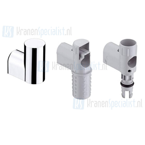 Hansgrohe Unica`D Wandsteun + Afdekkapje Chroom