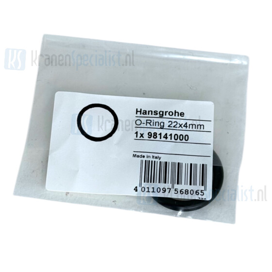 Hansgrohe Hg O-Ring 22X4Mm/Epdm 70 Irhd/Hg714 98141000