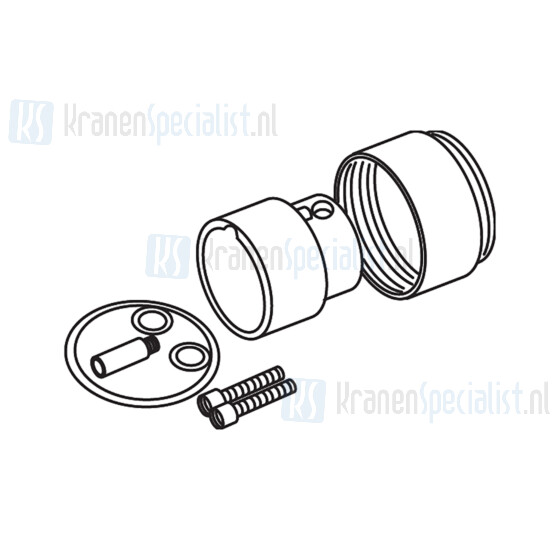 Oras Spare Part Inbouwverlengstuk Kompleet Art. 158883