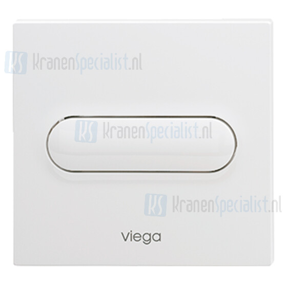 Viega Visign for Style urinoir afmontageset m. bedieningsplaat Visign for Style 11 handbediend wit