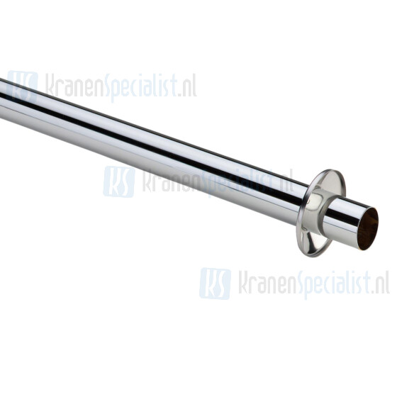 Viega buis en rozet voor uitlaatfitting 5/4" 32mm x 500mm chroom