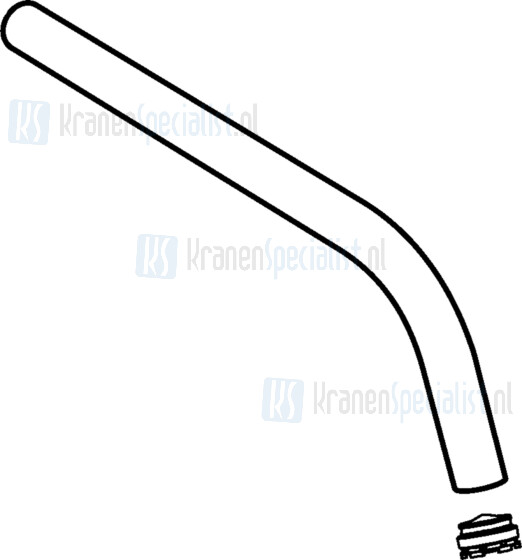 Hansa Auslauf Kpl. D=19Mm, 225Mm Artikelnummer 59913237