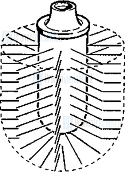 Hansa Toiletborstel Artikelnummer 59911637