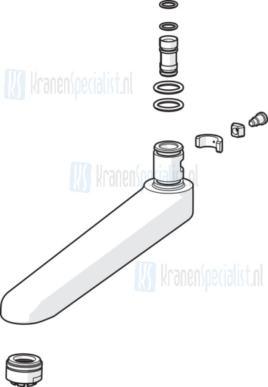 Hansa Auslauf 170Mm Artikelnummer 59911183