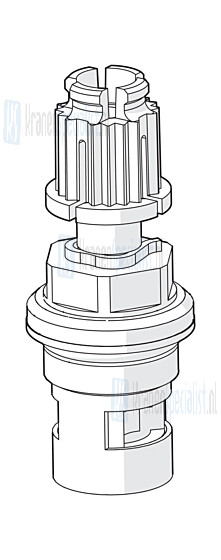 Hansa Oberteil G3/8 90Grad Sw15 Warm Artikelnummer 59913260