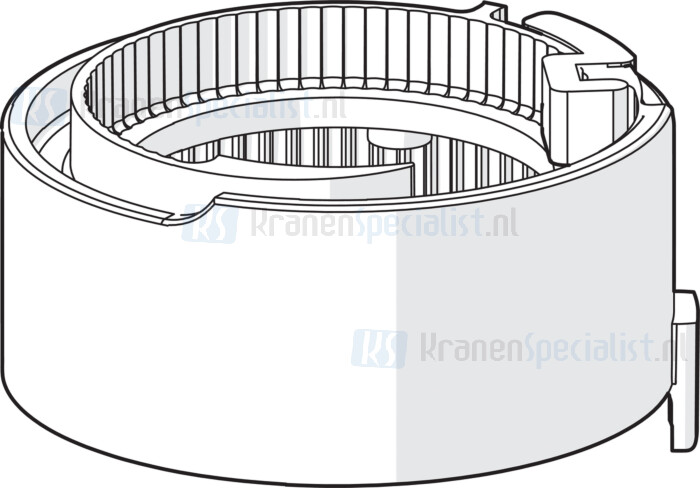 Temperature adjustment limiter, max 38°C