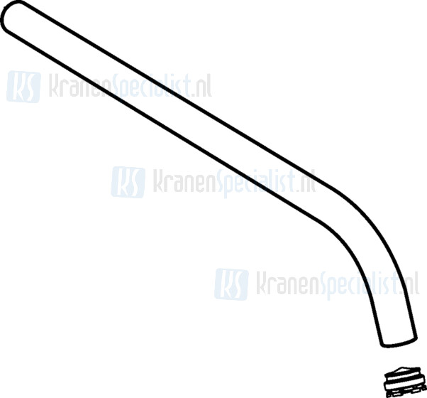 Hansa Auslauf Kpl. D=19Mm, 300Mm Artikelnummer 59913238