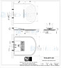 Gessi Tre Millimetri Multifunctioneel douchesysteem voor wandmontage TONDO 300 met REGENVAL/WATERVAL te combineren met een aparte 2-weg mengkraan (ni Mirror Steel Artikelnummer 33073.238