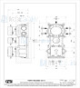 Gessi Inbouwdeel voor hoog debiet thermostaatkraan met 5-weg omsteller en 1 stopkraan en 3/4 aansluitingen. Geschikt voor verticale o Chroom Artikelnummer 43111.031