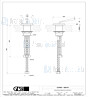 Gessi Cono Eengreeps bediening voor bladmontage. Zwart Metaal Artikelnummer 45010.706