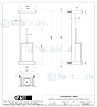 Gessi Eleganza Accessorieses Wc-borstelgarnituur wit met wc-rolhouder zonder klep voor wandmontage. Koper Artikelnummer 46467.030