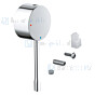 Grohe Essence Greep voor 28mm eco cartouche met koude start Chroom