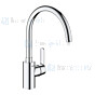 Grohe onderdelen Get 1-greeps keukenmengkraan met hoge uitloop Chroom 31494001