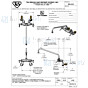 T&S EB 2-greep Wandmengkraan met 300mm uitloop hoh Var. 57mm - 210mm Chroom Chroom