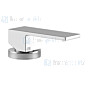 Gessi Rettangolo Bagno Eengreeps bediening voor bladmontage. Geborsteld Koper Artikelnummer 20005.708