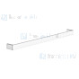 Gessi Rettangolo Accessories Wandhanddoekhouder 60 cm. Koper Artikelnummer 20903.030