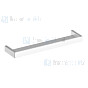 Gessi Rettangolo Accessories Planchet 60 cm. Finox Artikelnummer 20949.149