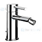 Gessi Ovale Bagno Eengreeps bidetmengkraan 1-gats met waste 1 1/4 en 3/8 aansluitslangen. Finox Artikelnummer 23007.149