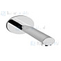 Gessi Ovale Bagno Uitloop voor wastafel 1/2 wandmontage lengte 206 mm met rozet toepasbaar met aparte eengreeps bediening 23005/23110 (niet inbeg Finox Artikelnummer 23103.149