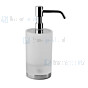 Gessi Emporio Accessories Zeepdispenser staand met gesatineerd glas. Finox Artikelnummer 38839.149