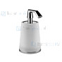 Gessi Cono Accessorieses Zeepdispenser wit staand. Zwart Artikelnummer 45437.299