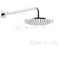 Gessi Rilievo Hoofddouche voor wandmontage met douche-arm 1/2 en antikalk. Koper Artikelnummer 59148.030