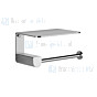 Gessi Rilievo Accessories Closetrolhouder met klep voor wandmontage. Finox Artikelnummer 59449.149