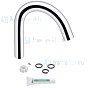 Hansgrohe Ax Uitloop Terrano Chroom 96521000